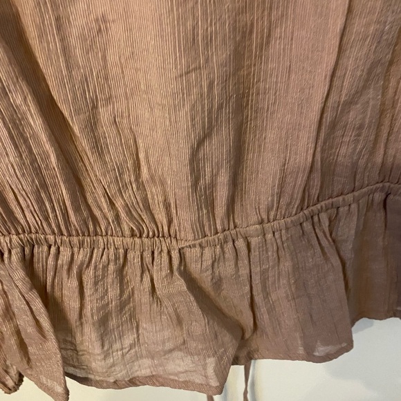 Vintage Sheer Beautiful Embroidery Women’s Size Medium Blouse - Picture 6 of 9